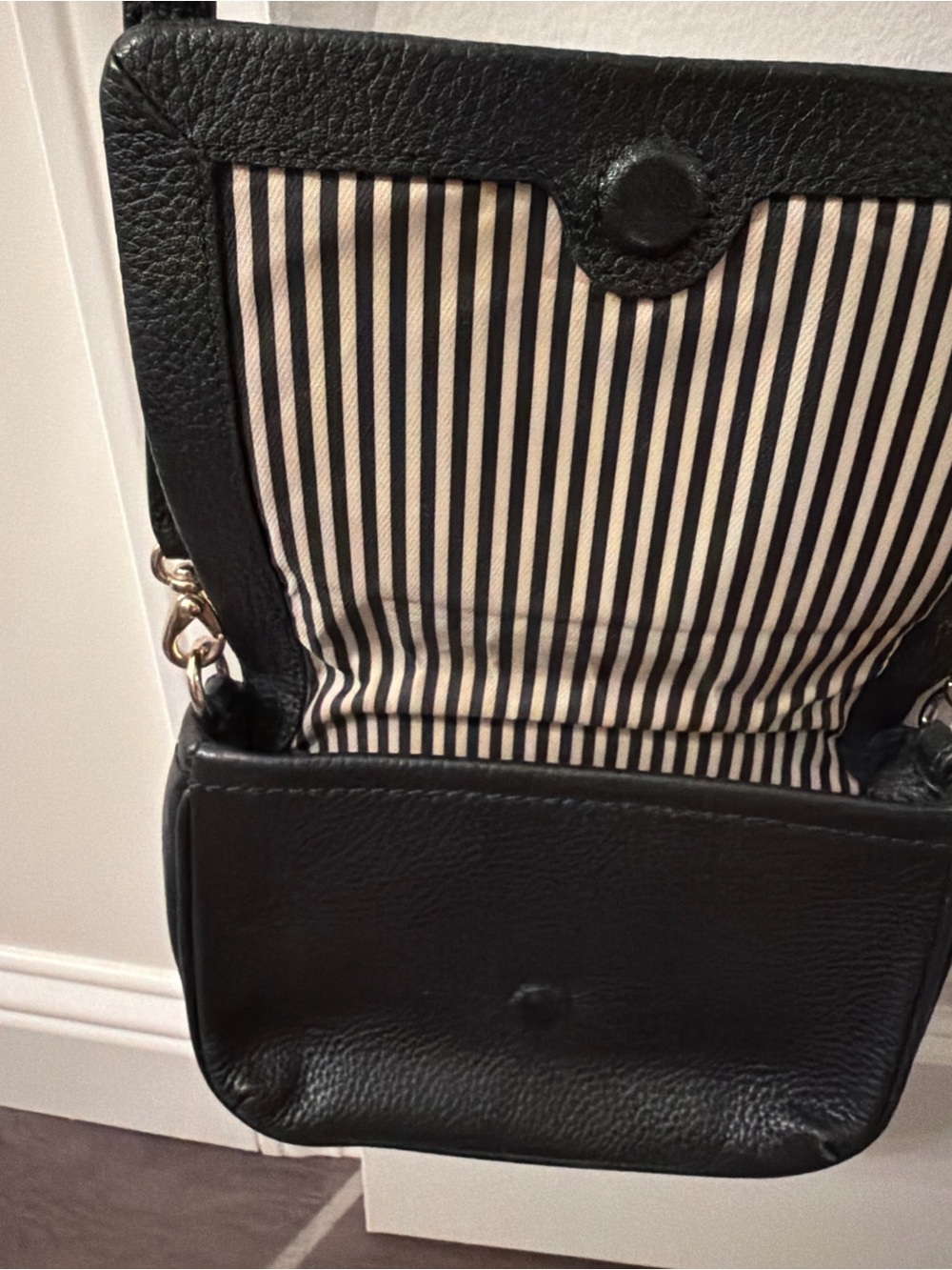 kate spade Black Leather Crossbody - Picture 3 of 8